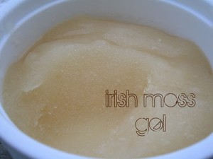 Irish moss gel