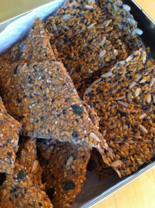 Crackers de lin